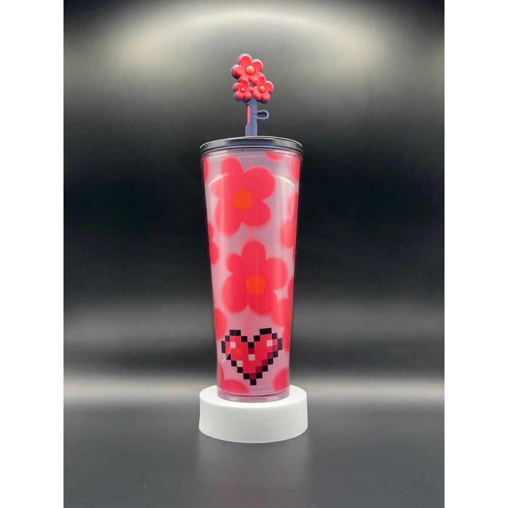 Starbucks Valentine's Day Pixel Edition Tumbler